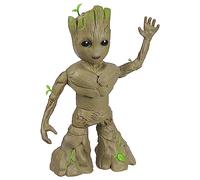 Marvel Studios I Am Groot, Groove 'N Grow Groot, Figura interactiva de 34 cm, Juguetes de superhéroes (versión Inglesa)