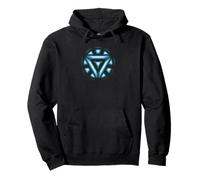 Marvel Studios Iron Man Tony Stark Arc Reactor Sudadera con Capucha