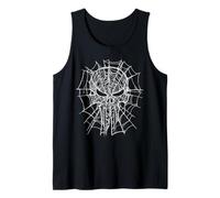 Marvel Studios Spider-Man: BND Movie 2026 Punisher Skull Web Camiseta sin Mangas