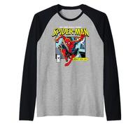Marvel Studios Spider-Man BND Movie 2026 Rooftop Comic Panel Camiseta Manga Raglan