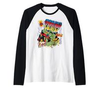 Marvel Studios Spider-Man BND Movie 2026 vs Hulk Comic Cover Camiseta Manga Raglan