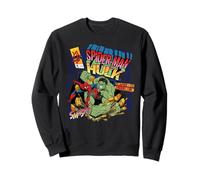 Marvel Studios Spider-Man BND Movie 2026 vs Hulk Comic Cover Sudadera