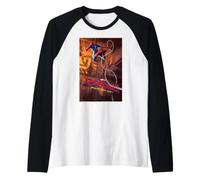 Marvel Studios Spider-Man: Brand New Day City Leap Poster Camiseta Manga Raglan