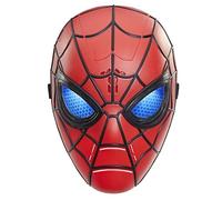 Marvel Studios Spider-Man Day, Máscara lumínica Chistosa, Juguete electrónico para Juego de rol, Máscara para Disfraz de superhéroe y Juguetes para niños, Edad: 5+ - Versión en inglés