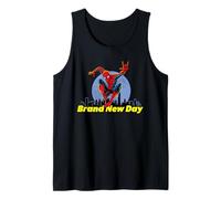 Marvel Studios Spider-Man: Brand New Day Moon & City Skyline Camiseta sin Mangas