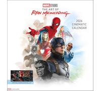 Marvel Studios: The Art of Ryan Meinerding 2026 Cinematic Wall Calendar