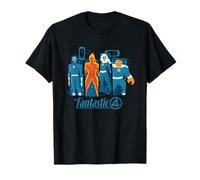Marvel Studios The Fantastic Four: First Steps Retro Team Camiseta