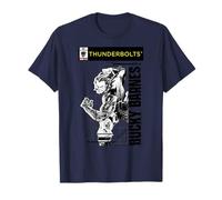 Marvel Studios Thunderbolts Bucky Barnes B&W Comic Cover #2 Camiseta