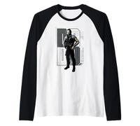 Marvel Studios Thunderbolts Team Spotlight Bucky Barnes Camiseta Manga Raglan