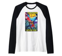 Marvel Studios X-Men '97 Cyclops & Jean Grey Cover Homage Camiseta Manga Raglan