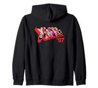 Marvel Studios X-Men '97 Logo Cable Psylocke Jubilee Sunspot Sudadera con Capucha