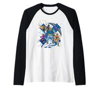 Marvel Studios X-Men '97 Season 2 Cable and X-Force Team Camiseta Manga Raglan