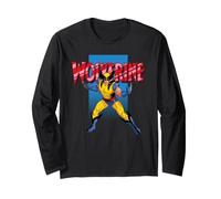 Marvel Studios X-Men '97 Wolverine Intro Pose & Logo Manga Larga