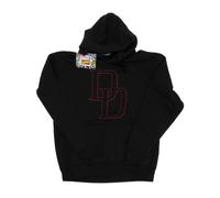 Marvel Sudadera de Daredevil Logotipo para Hombre (BI2440)