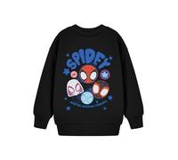 Marvel - Sudadera negra para niños, Spiderman Spidey & His Amazing Friends, diseño de superhéroes de cómics, camiseta gráfica de Spidey & Pals, ropa con licencia, regalo de ropa para niños