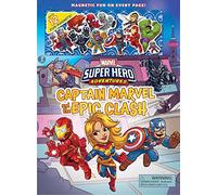 Marvel Super Hero Adventures: Captain Marvel and the Epic Clash (Magnetic Hardcover)