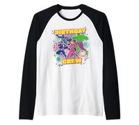 Marvel Super Heroes Avengers "Birthday Crew" Matching Party Camiseta Manga Raglan