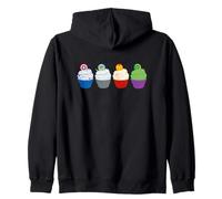 Marvel Super Heroes Avengers Birthday Party Cupcakes Lineup Sudadera con Capucha