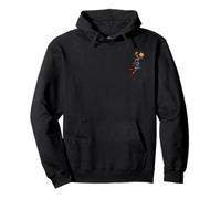 Marvel Super Heroes Avengers Captain Marvel Pocket Art Sudadera con Capucha