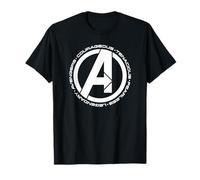Marvel Super Heroes Avengers Fearless Legendary A-Logo Camiseta