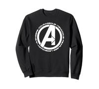 Marvel Super Heroes Avengers Fearless Legendary A-Logo Sudadera