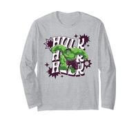 Marvel Super Heroes Avengers Hulk Groovy Wavy Name Manga Larga