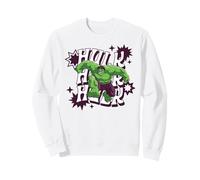 Marvel Super Heroes Avengers Hulk Groovy Wavy Name Sudadera