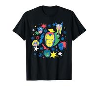 Marvel Super Heroes Avengers Iron Man Big Face Retro Camiseta
