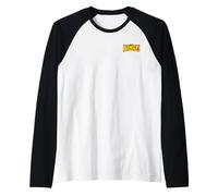 Marvel Super Heroes Avengers Logo Classic Pocket Art Camiseta Manga Raglan