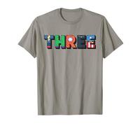 Marvel Super Heroes Avengers Numbers 3 Third 3rd Birthday Camiseta