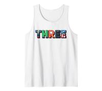 Marvel Super Heroes Avengers Numbers 3 Third 3rd Birthday Camiseta sin Mangas