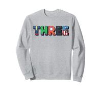 Marvel Super Heroes Avengers Numbers 3 Third 3rd Birthday Sudadera