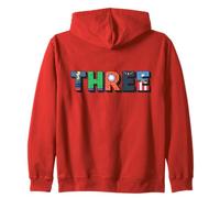 Marvel Super Heroes Avengers Numbers 3 Third 3rd Birthday Sudadera con Capucha