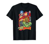 Marvel Super Heroes Avengers SD Heroes Chibi Japan Kawaii Camiseta
