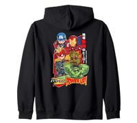 Marvel Super Heroes Avengers SD Heroes Chibi Japan Kawaii Sudadera con Capucha