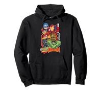 Marvel Super Heroes Avengers SD Heroes Chibi Japan Kawaii Sudadera con Capucha