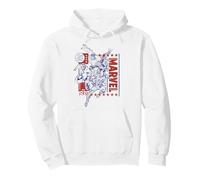 Marvel Super Heroes Avengers Spider-Man Americana Since 1939 Sudadera con Capucha