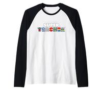 Marvel Super Heroes Avengers Super Teacher Back to School Camiseta Manga Raglan
