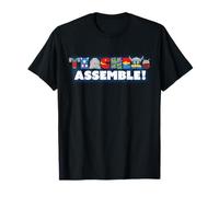 Marvel Super Heroes Avengers Teachers Assemble! Teacher Team Camiseta
