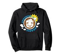 Marvel Super Heroes Baby Groot Sunshine & Coffee Mug Sudadera con Capucha