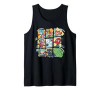 Marvel Super Heroes Be Amazing Incredible Fearless Mighty Camiseta sin Mangas