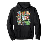 Marvel Super Heroes Be Amazing Incredible Fearless Mighty Sudadera con Capucha