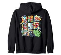 Marvel Super Heroes Be Amazing Incredible Fearless Mighty Sudadera con Capucha