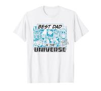 Marvel Super Heroes Best Dad in The Universe Father's Day Camiseta