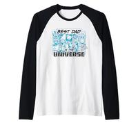 Marvel Super Heroes Best Dad in The Universe Father's Day Camiseta Manga Raglan