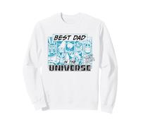 Marvel Super Heroes Best Dad in The Universe Father's Day Sudadera