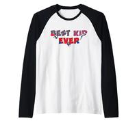 Marvel Super Heroes Best Kid Ever Spider-Man Team Spidey Camiseta Manga Raglan
