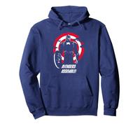 Marvel Super Heroes Captain America Avengers Assemble! Quote Sudadera con Capucha