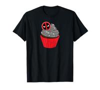 Marvel Super Heroes Deadpool Cupcake Birthday Party Gift Camiseta