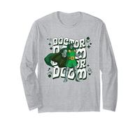 Marvel Super Heroes Doctor Doom Villain Groovy Wavy Name Manga Larga